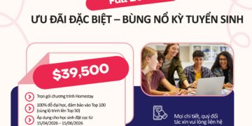 🔥 ƯU ĐÃI ĐẶC BIỆT – BÙNG NỔ KỲ TUYỂN SINH FALL 26 CÙNG AMERIGO!
